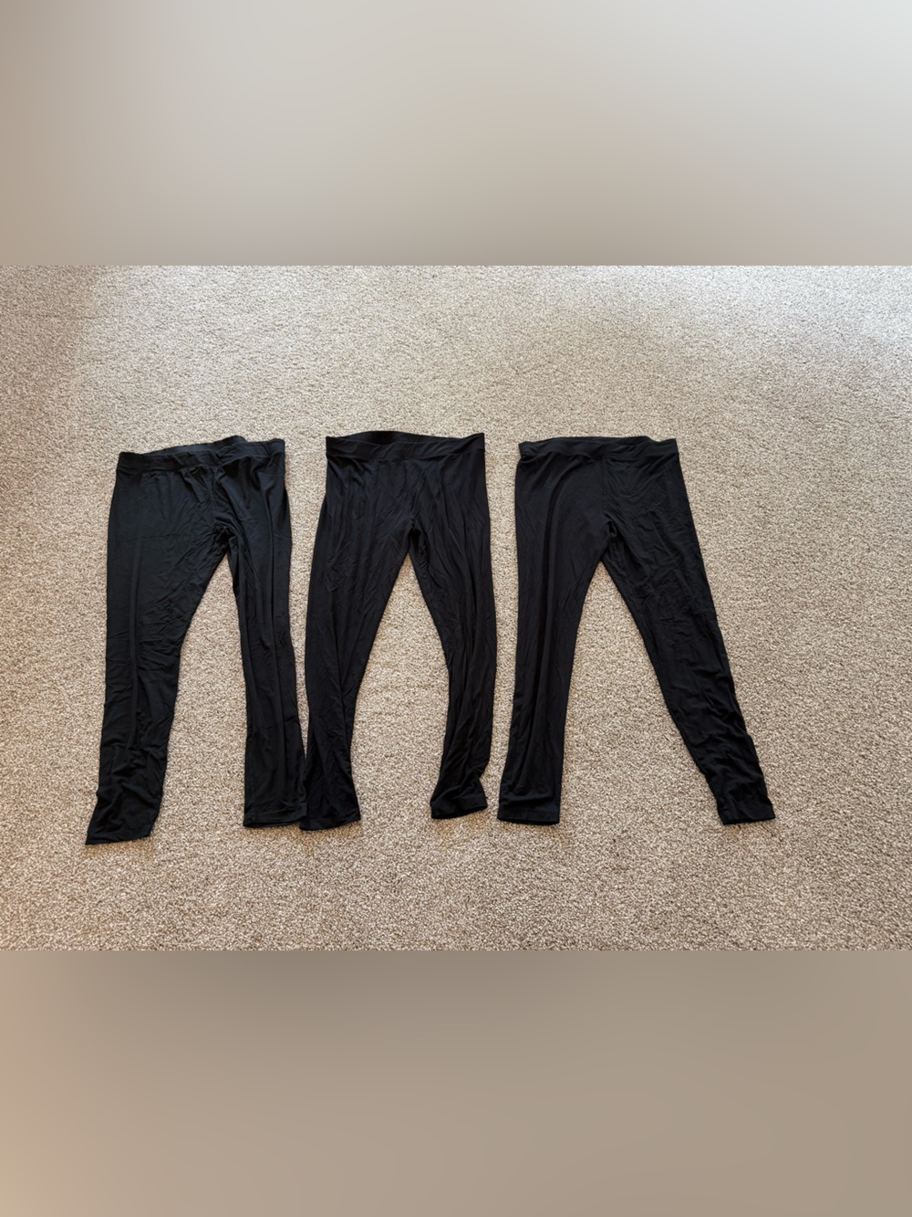 a new day Black Leggings - 3 set